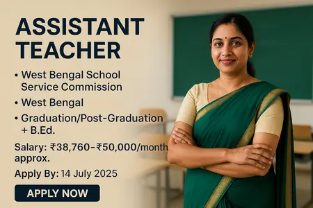 assistant teacher job west bengal 2025