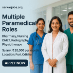 gam odisha recruitment 2025 job summary table