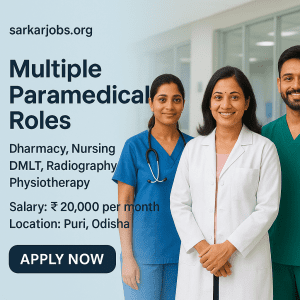 gam odisha recruitment 2025 job summary table