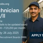 technician grade 1 3 recruitment railway rrb 2025