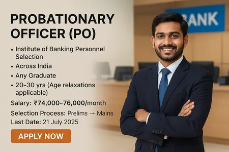 ibps po 2025 notification bank jobs vacancy